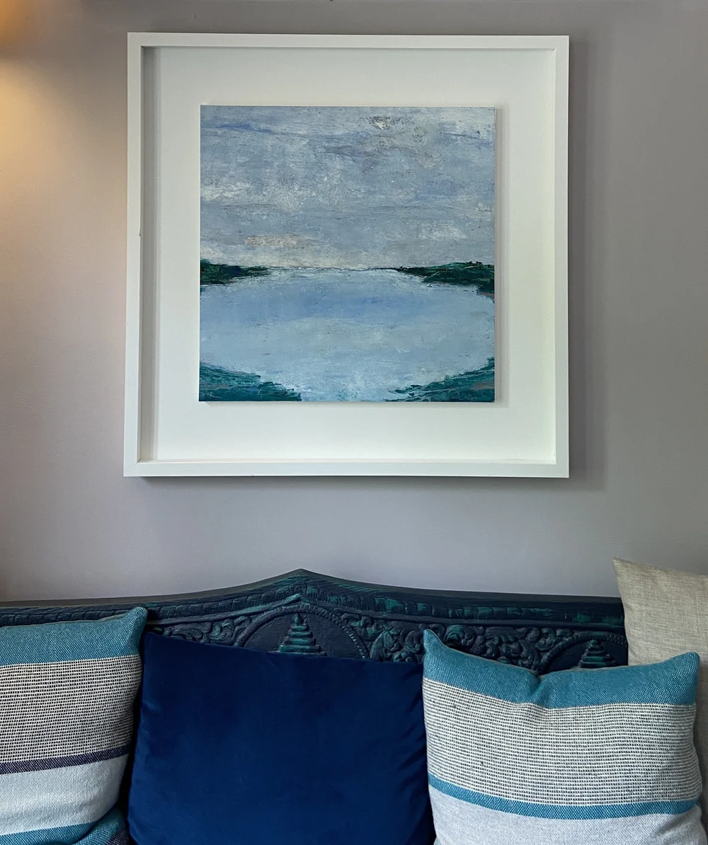 Calm Waters 50 x 50 cm — Geoff Sellick Art